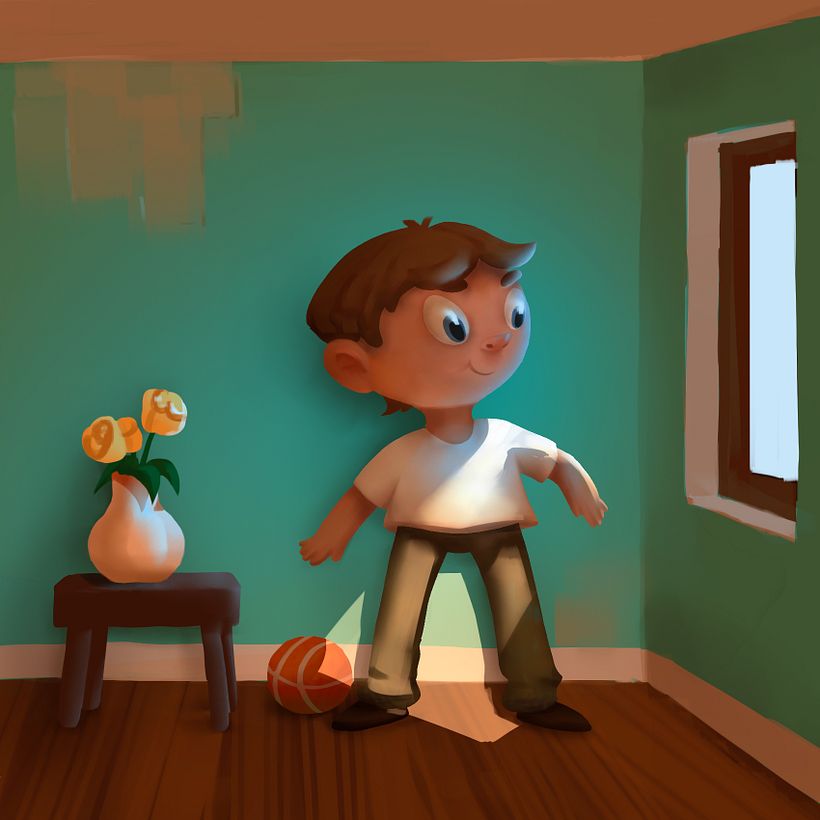 My project for course: Lighting Principles for Digital Painting 5