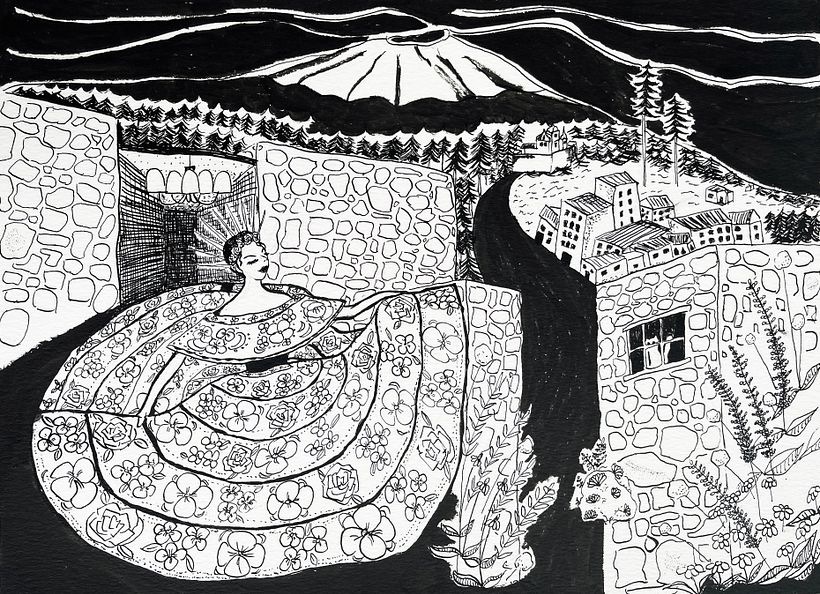 My project for course: Fairy-Tale Illustration with Pen and Ink 1