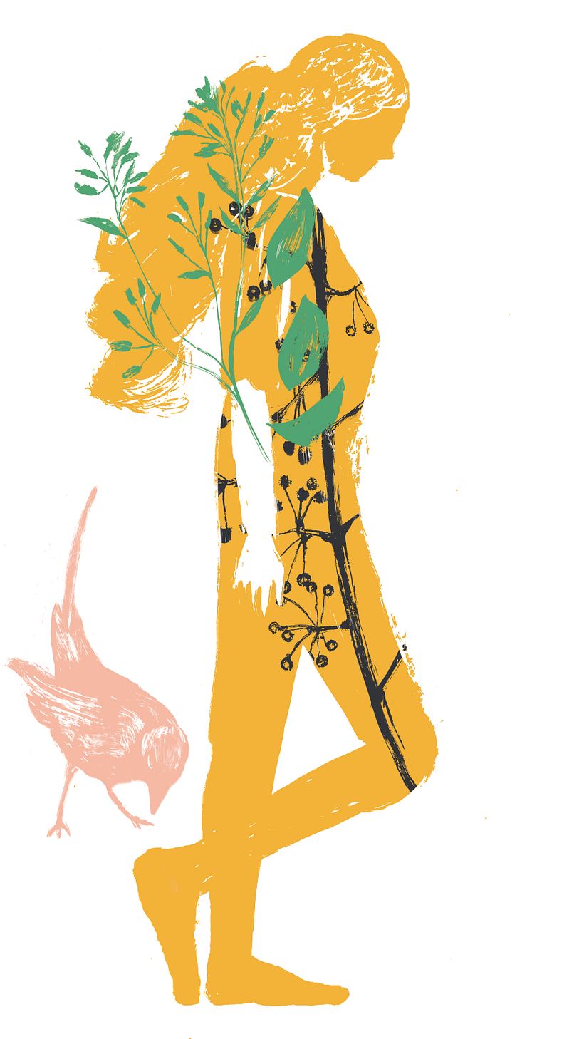 My project for course: Experimental Illustration with India Ink and Acrylics 2