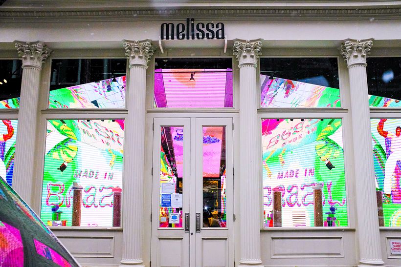 Steph Ramplin for Melissa: Animation + In-Store Installation 9