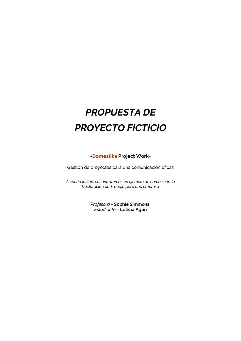 Mi proyecto del curso: Project Management para una comunicación eficaz 4