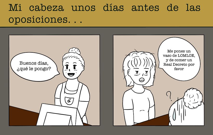 Viñeta Oposiciones XD 1