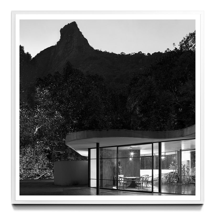 rio enquadrado#20, 2007 - casa das canoas [1951]