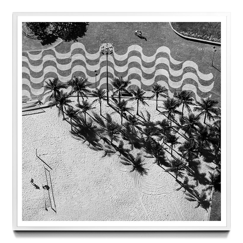 rio enquadrado#65, 2010 - calçadão de copacabana [1970]