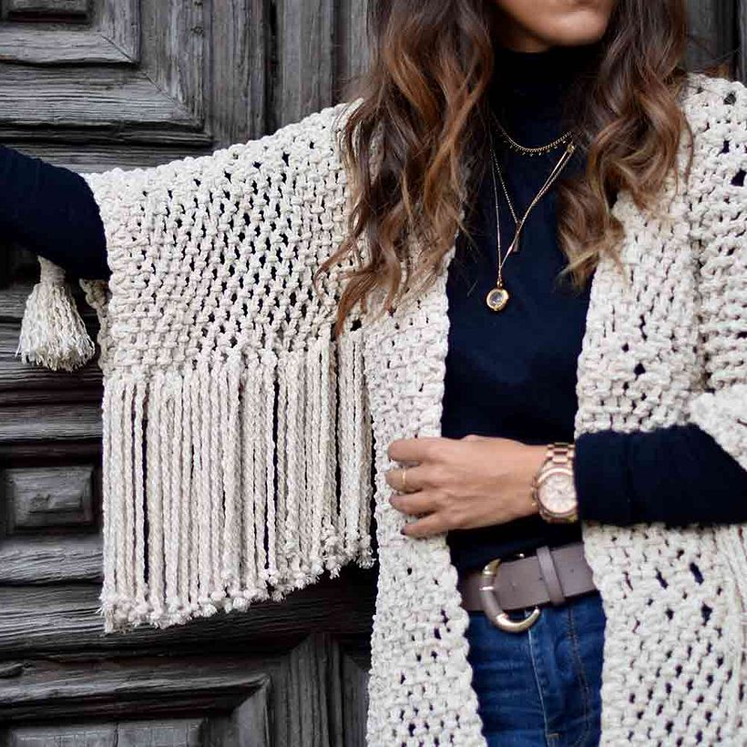 KIMONO MACRAMÉ 5