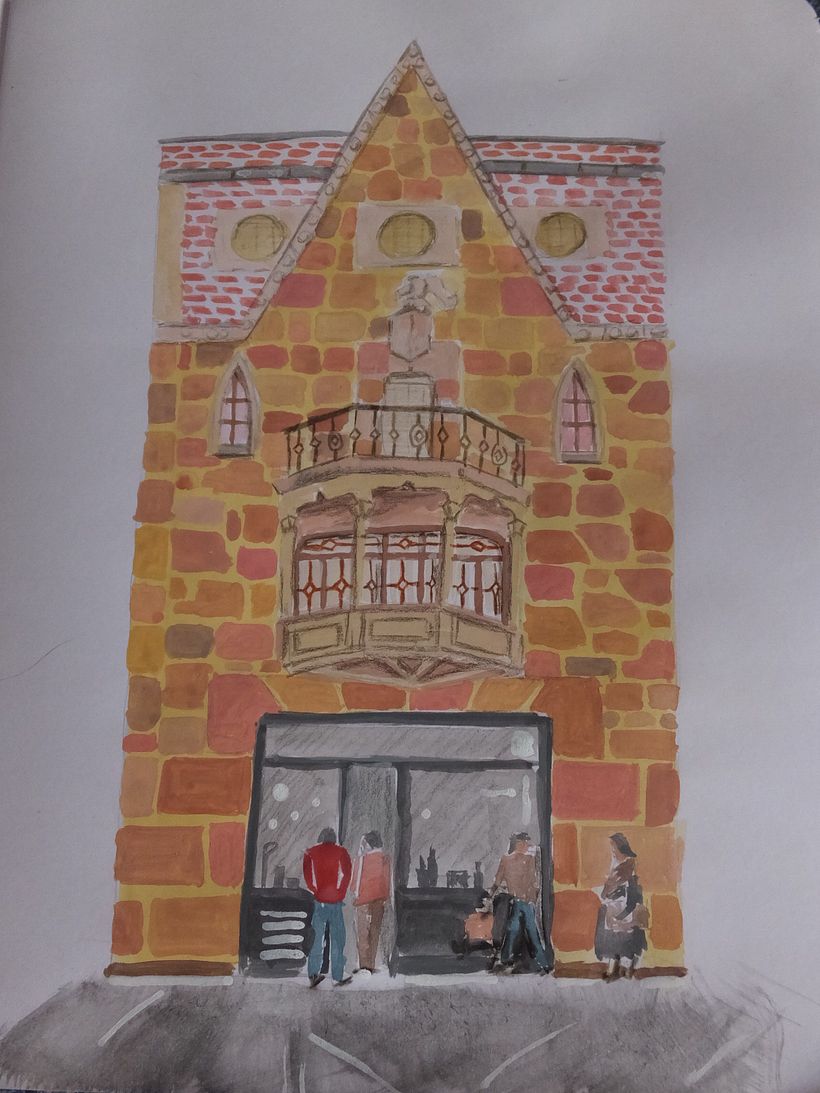 Mi proyecto del curso: Técnicas de gouache para ilustración en sketchbook 1