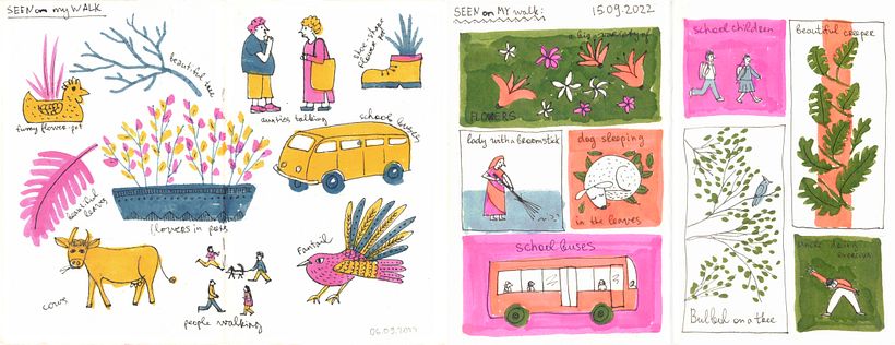 My project for course: Illustrated Life Journal: A Daily Mindful Practice 4