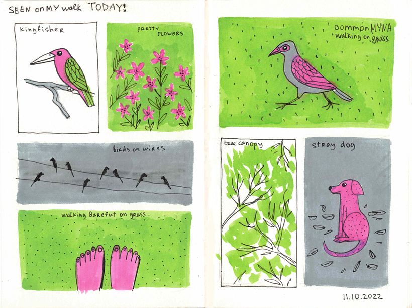 My project for course: Illustrated Life Journal: A Daily Mindful Practice 7