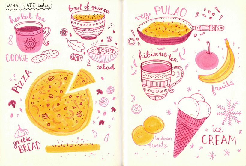 My project for course: Illustrated Life Journal: A Daily Mindful Practice 2