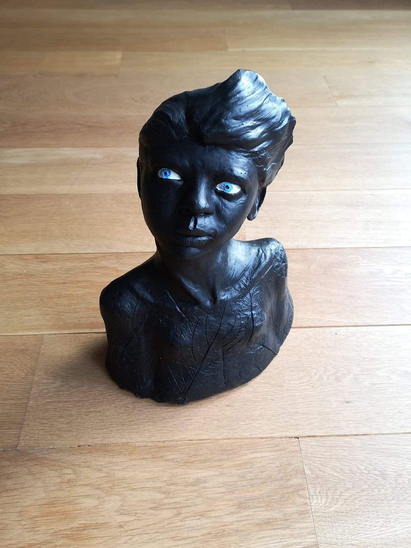Meu projeto do curso: Introdução à escultura figurativa com argila 16