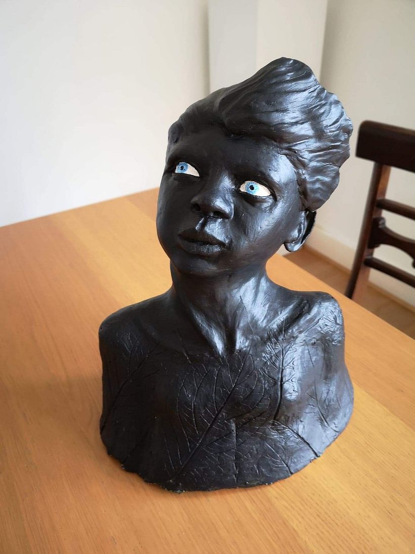 Meu projeto do curso: Introdução à escultura figurativa com argila 17