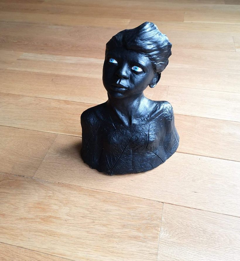 Meu projeto do curso: Introdução à escultura figurativa com argila 19