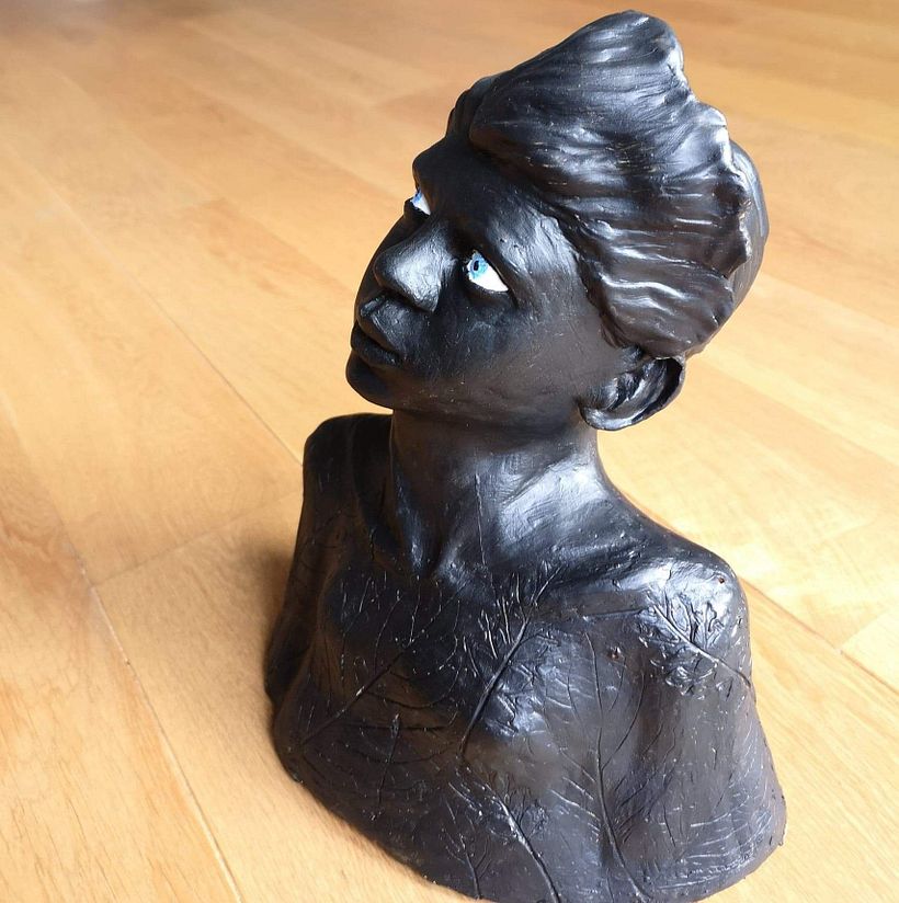 Meu projeto do curso: Introdução à escultura figurativa com argila 20