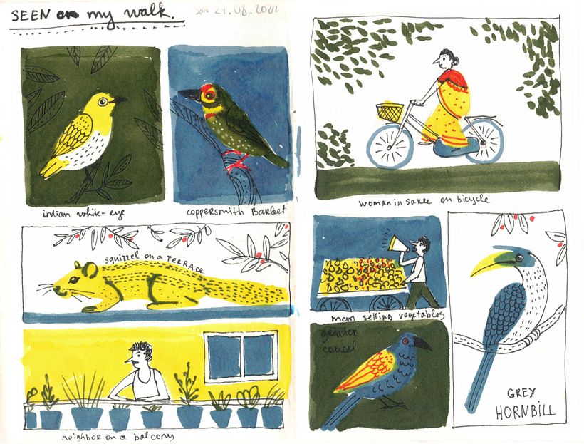 My project for course: Illustrated Life Journal: A Daily Mindful Practice 9