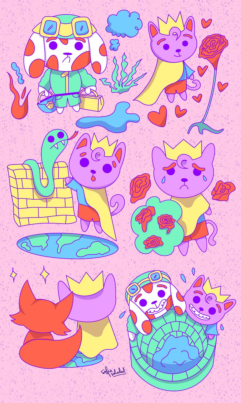 Mi proyecto del curso: Ilustración de una historia con estilo kawaii 2