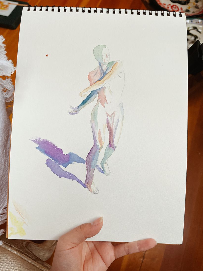 My project for course: The Human Figure in Watercolor 3