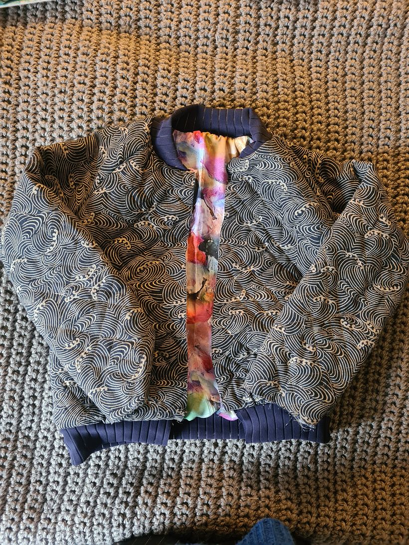 My project for course: Make and Customize Your First Bomber Jacket 6