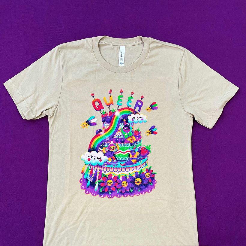 How the design looks on the final product.