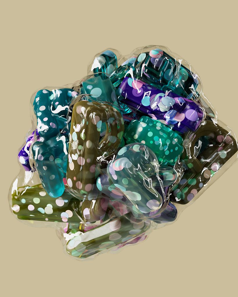 Diverse Animated Collection 3D Lettering 16