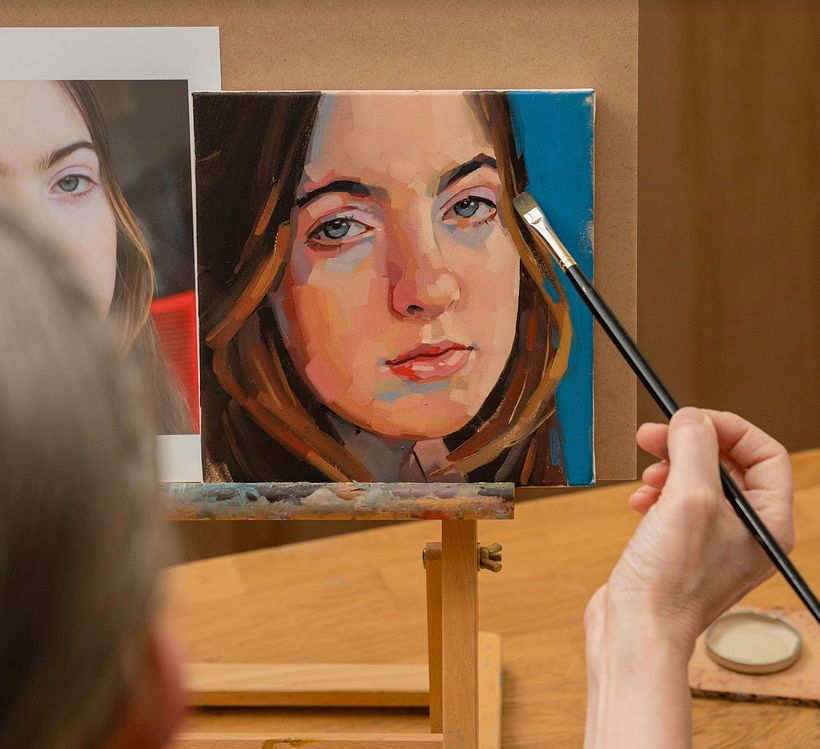 My project for course: Portrait Painting with Oil: Explore Light and Shade 4