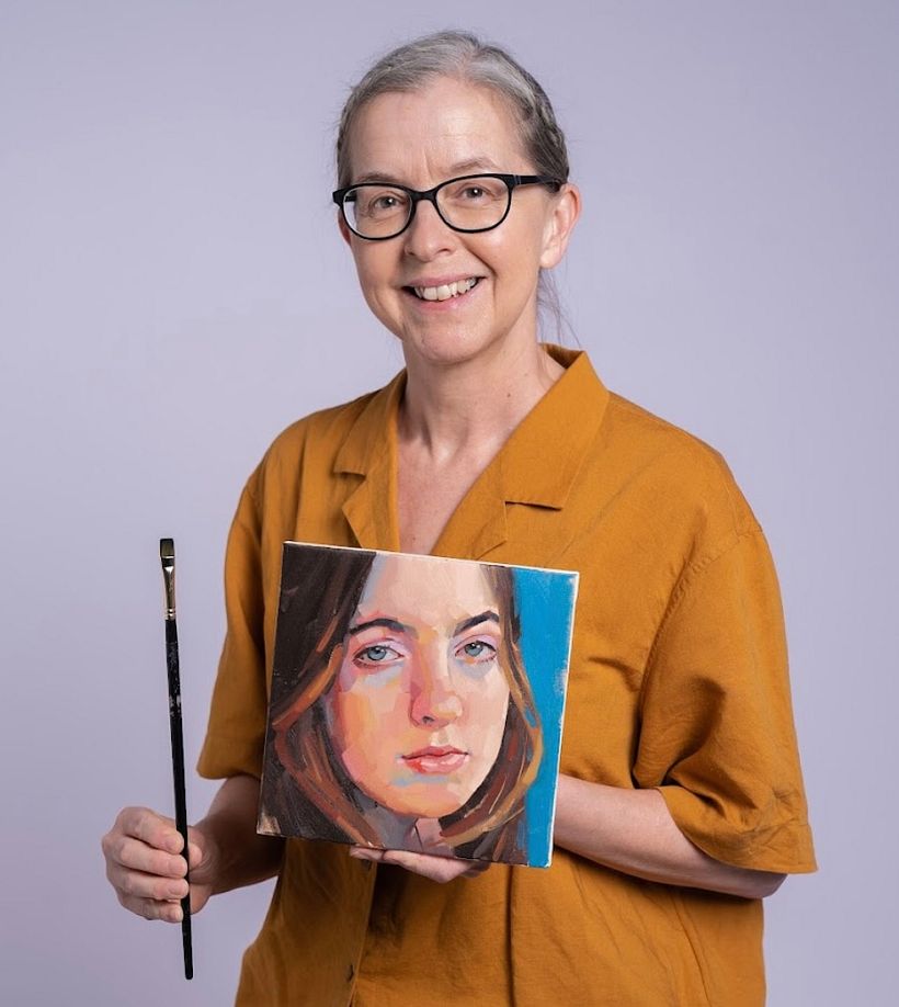 My project for course: Portrait Painting with Oil: Explore Light and Shade 9