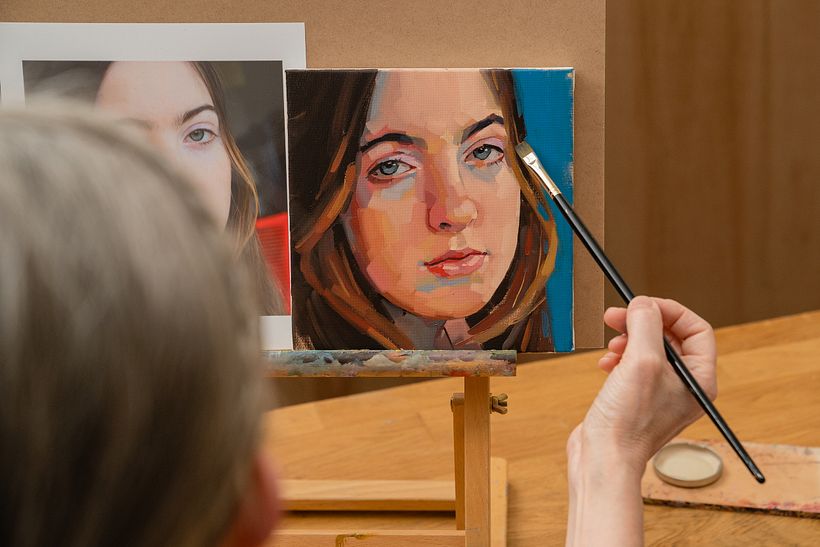 My project for course: Portrait Painting with Oil: Explore Light and Shade 6