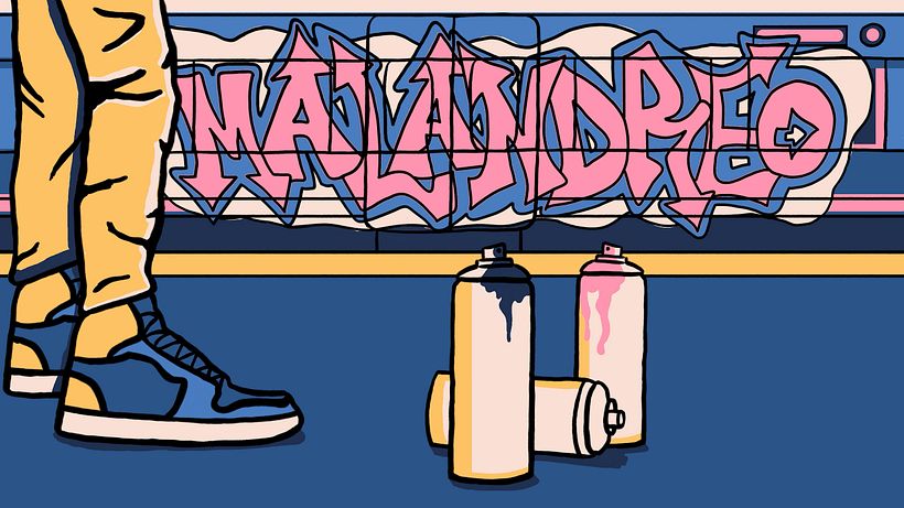 Videoclip animado del tema: Malandreo por Asek36 FT Leadela36 7