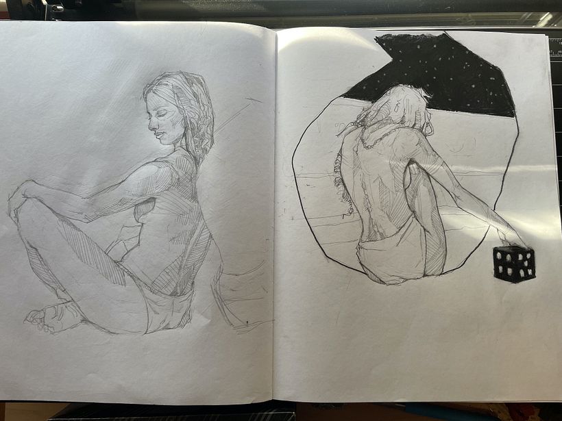 second rough sketches