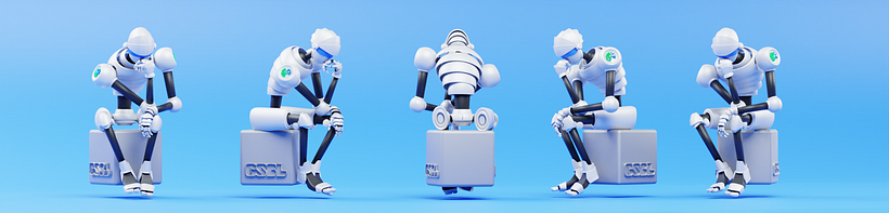 Second version - 3D Modelling - 5 views