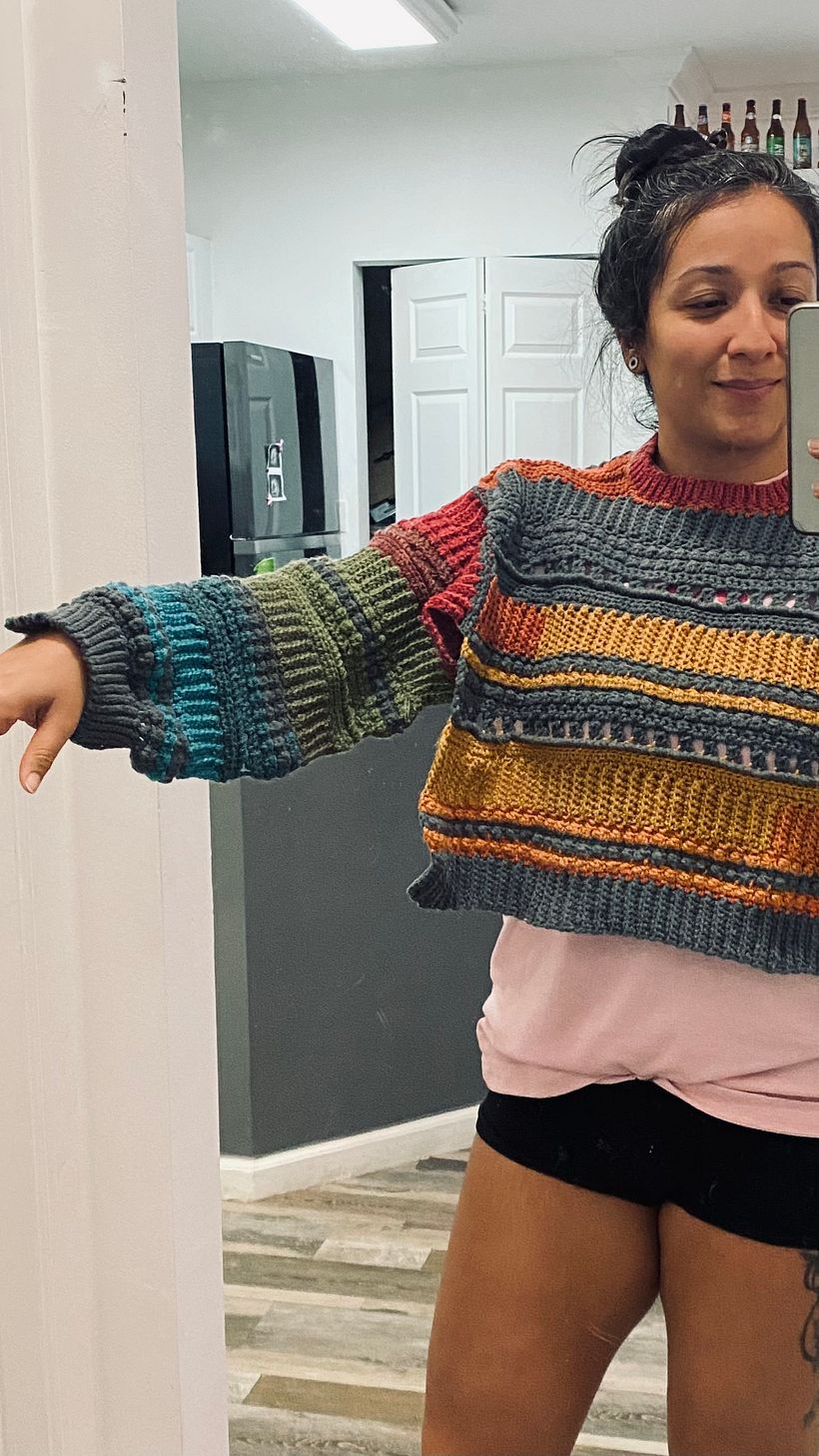 My Rainbow Sweater... <3 4