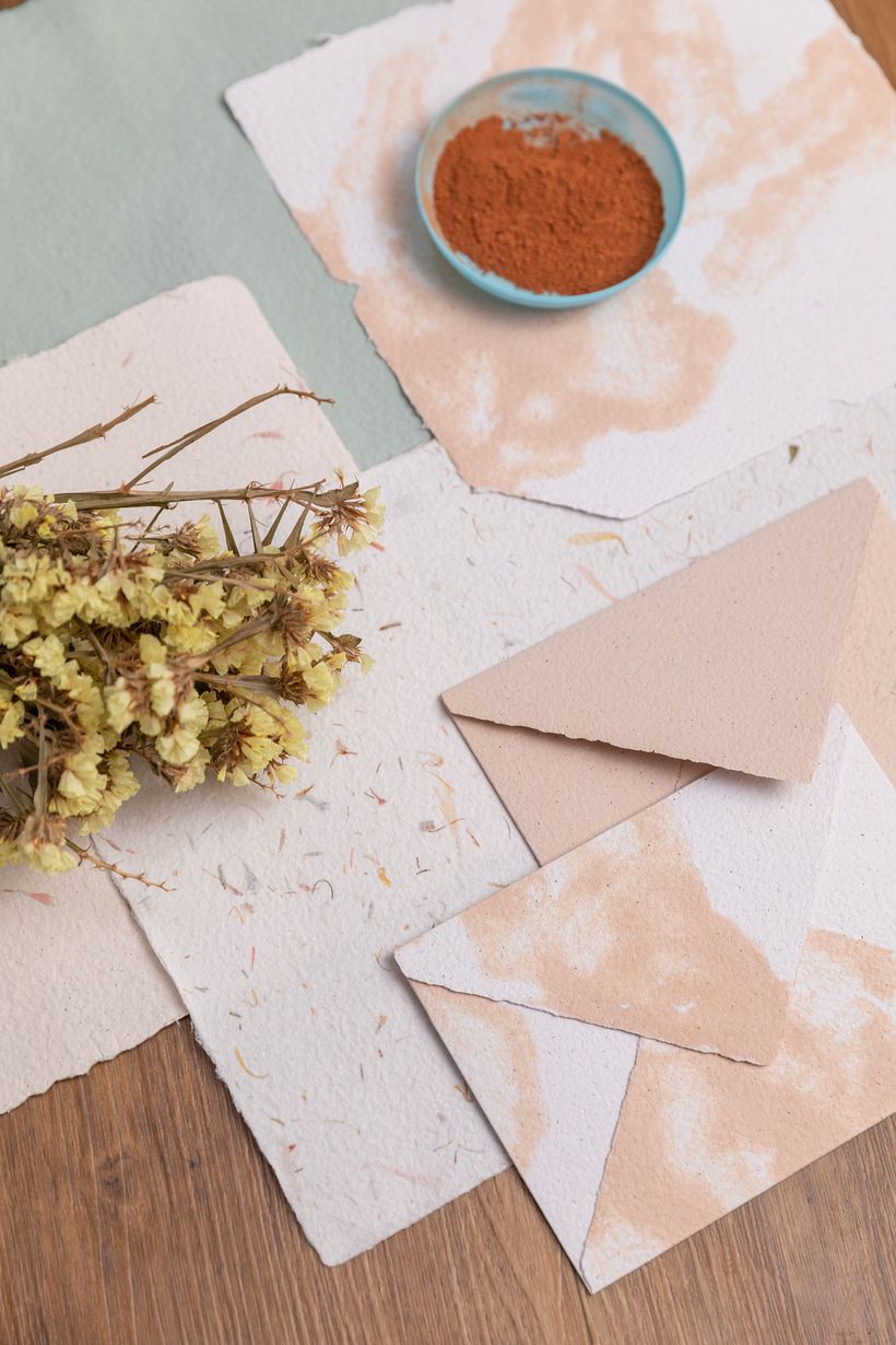 My project for course: Handmade Recycled Paper: Create a Stationery Set 7