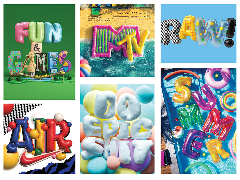Mi proyecto del curso: Tipografía 3D: juega con color y volumen 2