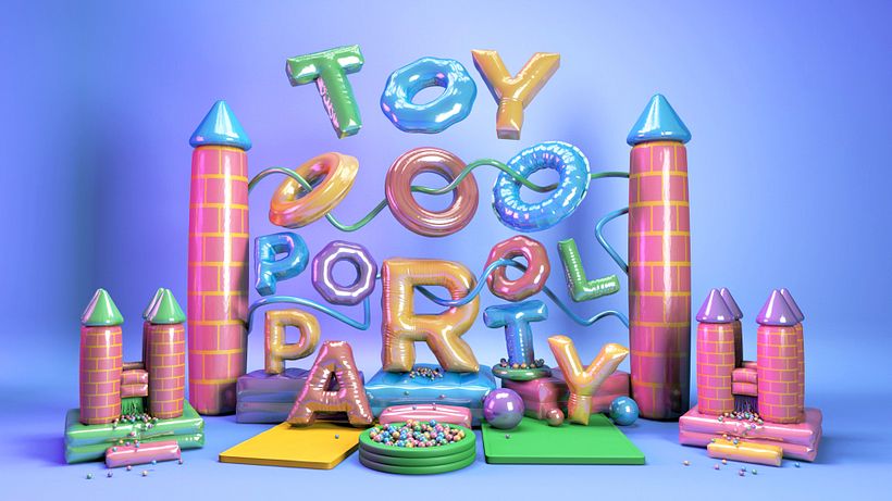Mi proyecto del curso: Tipografía 3D: juega con color y volumen 5