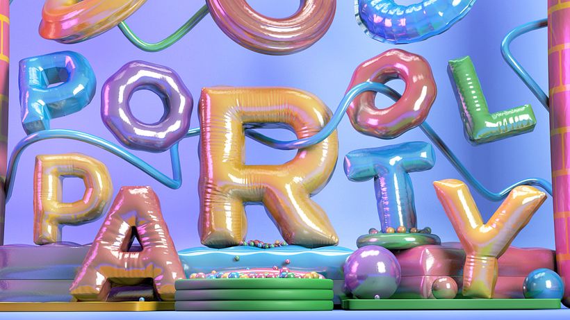 Mi proyecto del curso: Tipografía 3D: juega con color y volumen 7