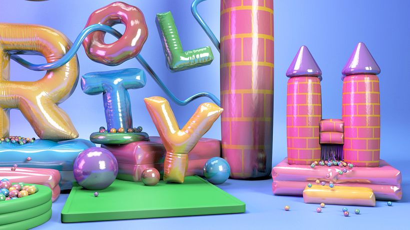 Mi proyecto del curso: Tipografía 3D: juega con color y volumen 8