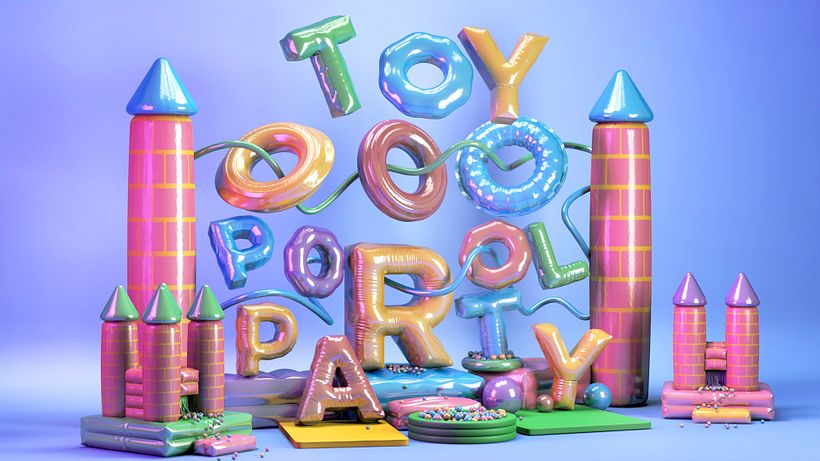 Mi proyecto del curso: Tipografía 3D: juega con color y volumen 10