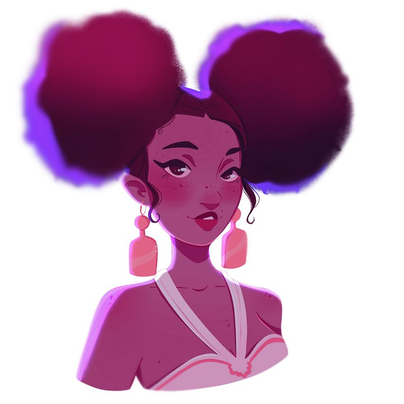 Girls in Pink (retratos) 5