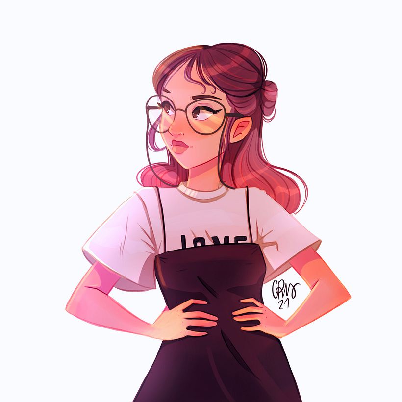 Girls in Pink (retratos) 3