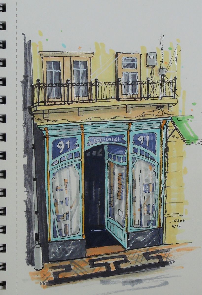 My project for course: Expressive Architectural Sketching with Colored Markers 13