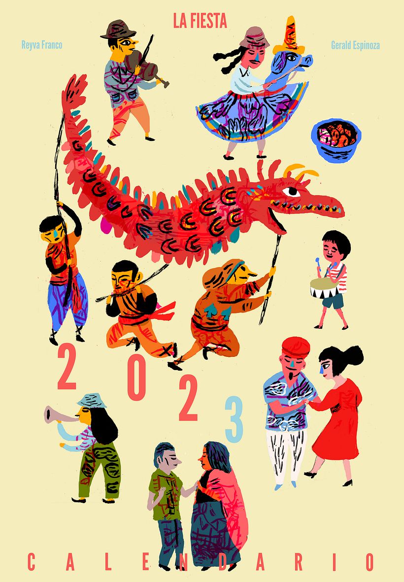 Calendario 2023 La fiesta 1