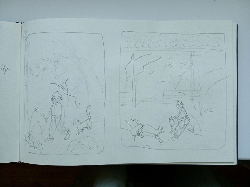 My project for course: Watercolor Illustration with Japanese Influence 9