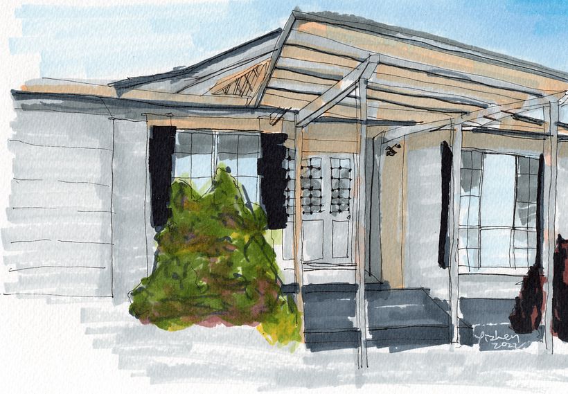 My project for course: Expressive Architectural Sketching with Colored Markers 2