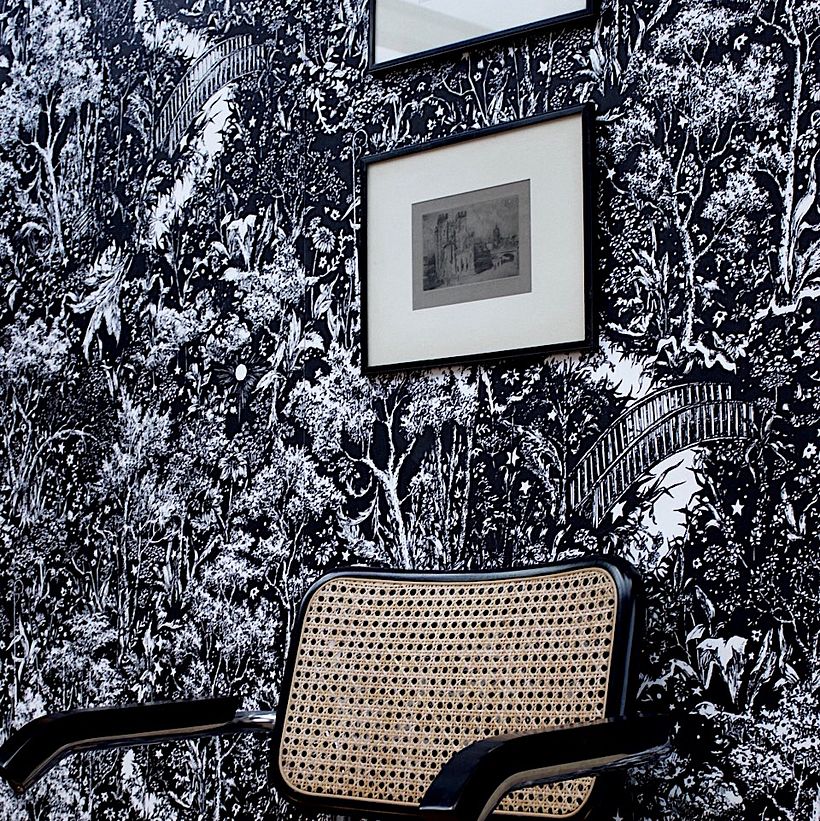 Decorative use of Ink drawing 4