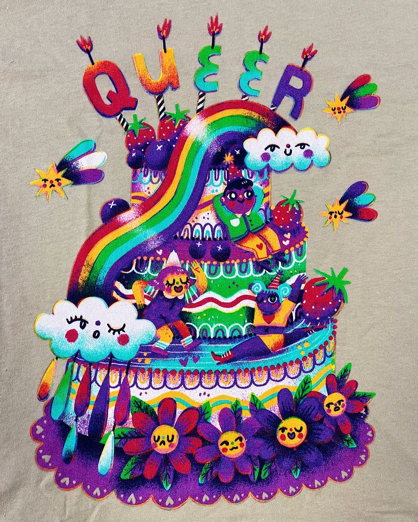 Detail shots are always important so people can appreciate the print quality and actual colors!