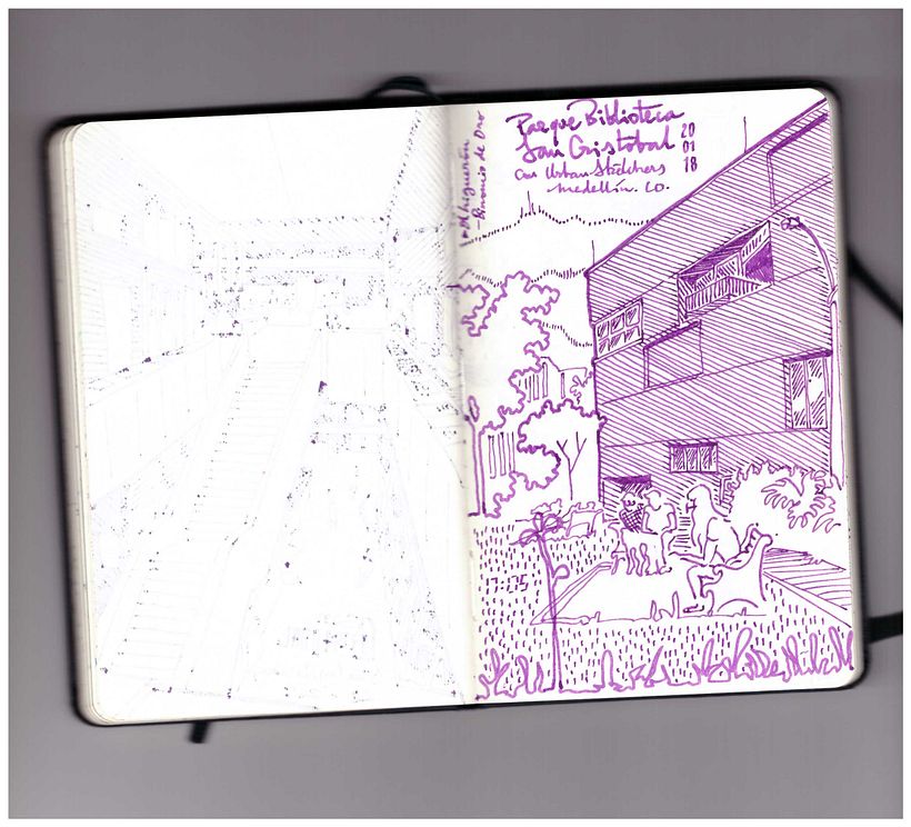 Libreta de bolsillo - 2017 - 2018 - Traditional illustration