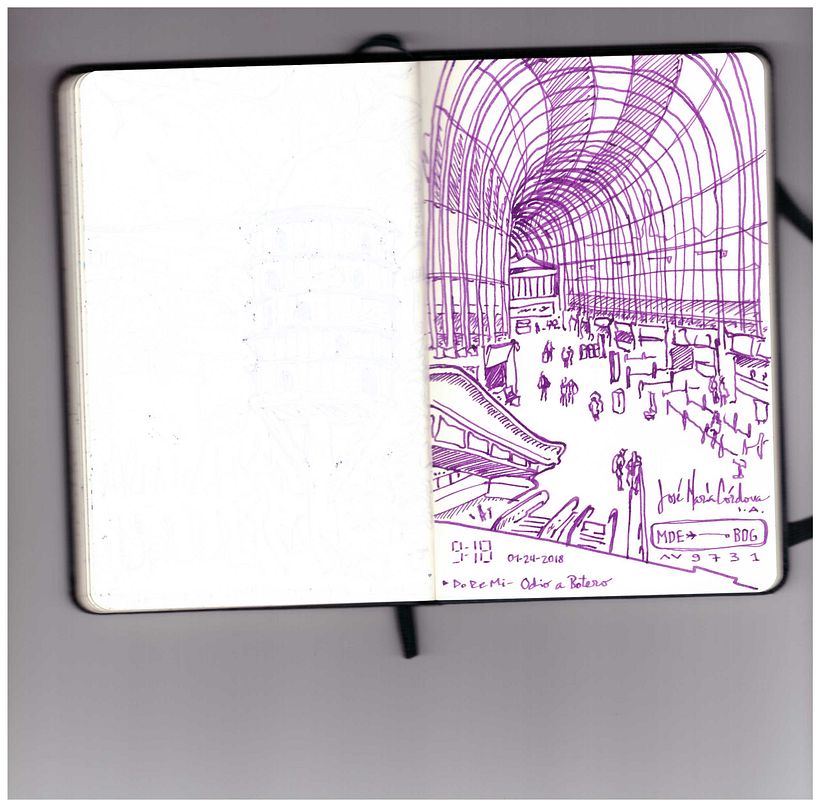 Libreta de bolsillo - 2017 - 2018 - Traditional illustration