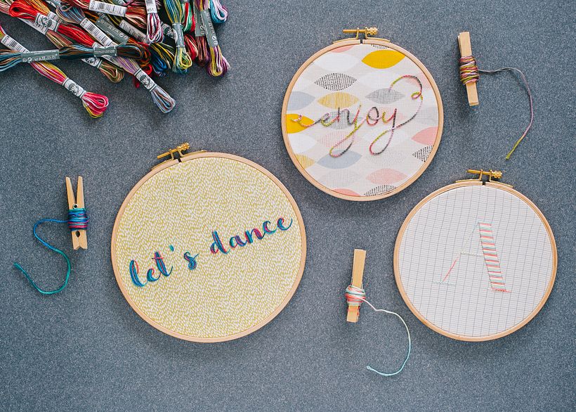 Bordados y diseño de patrones para DMC USA 12