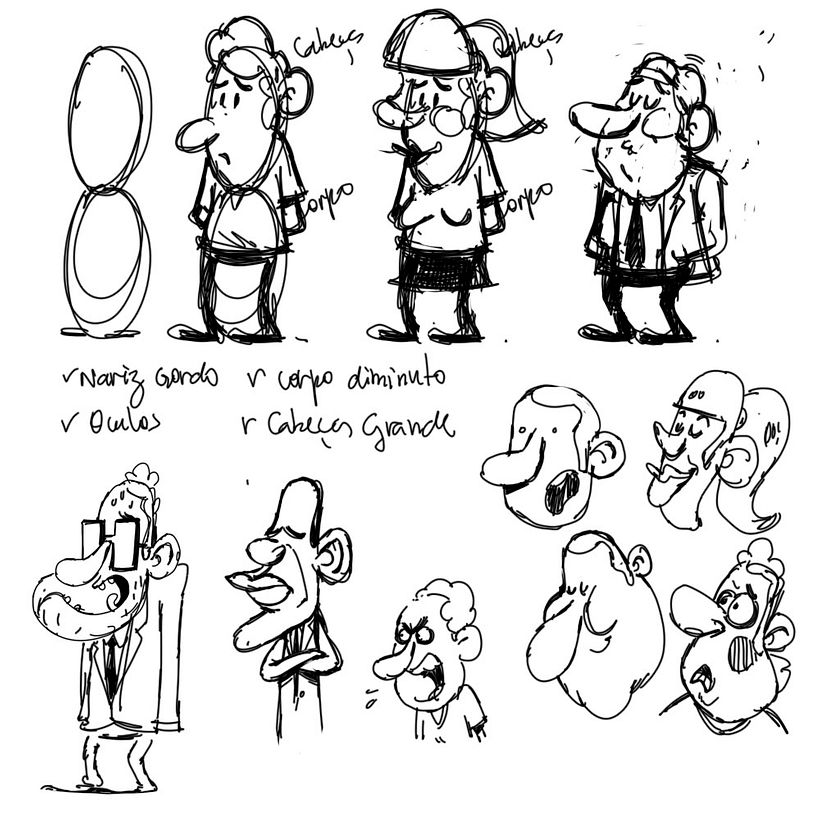 Escolher um estilo é, para mim, a parte mais difícil. Mas gostei desse tal de Raúl Salazar e fiz parecido.