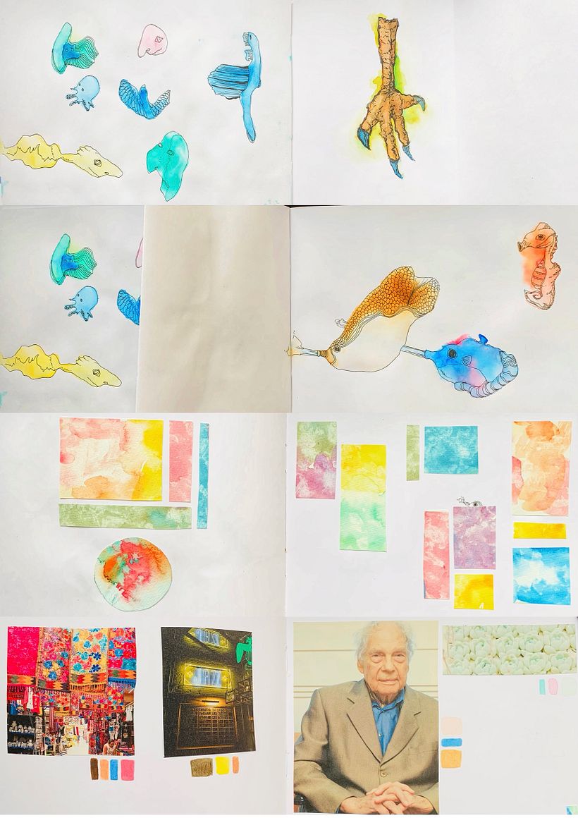 My project for course: Creative Watercolor Sketching for Beginners 7
