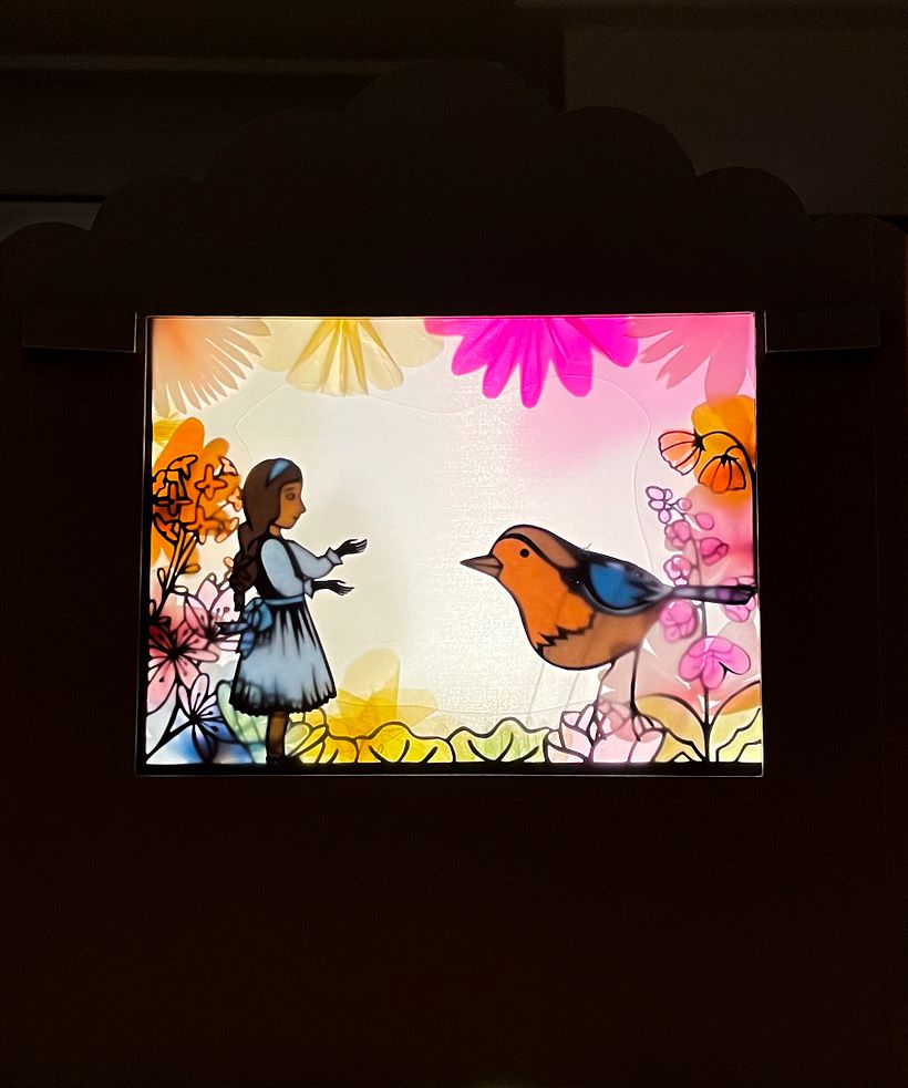 Mi proyecto del curso: Relatos con papercut: narrar con luz y sombras 11